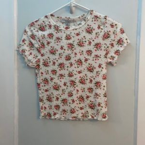 Flowered t-shirt